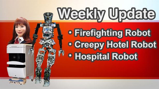 Firefighting Robot Creepy Hotel Robot Hospital Robot